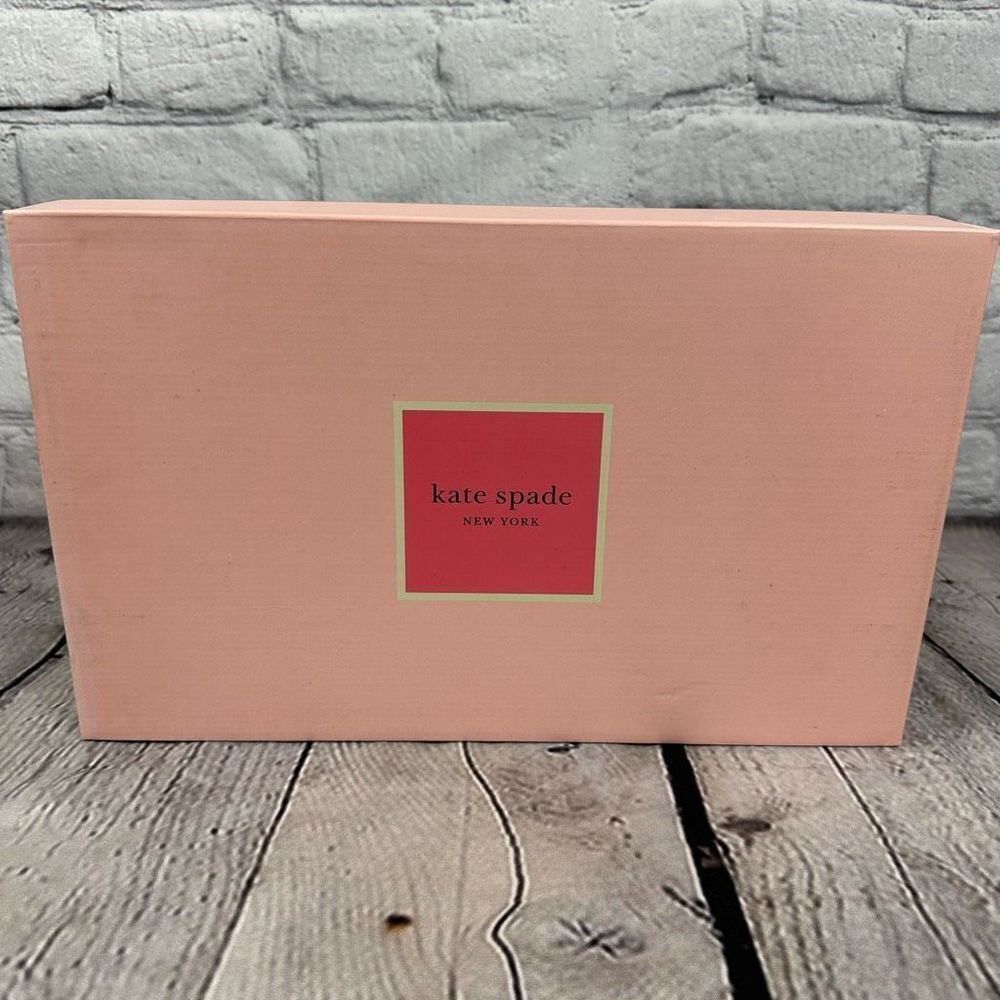 Kate Spade Tennison Pink Madras Plaid Fashion Sneakers Shoes Lace-Up NEW - Picture 6 of 6